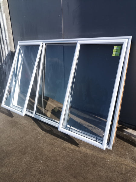 Aluminium Window White  2040W  x 1290 H  [#4302 SF] Joinery Recycle