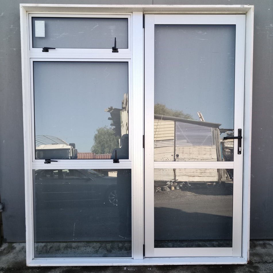 Single Door with Side Light   1800 W  x  2050 H  [#4454 SF] Joinery Recycle