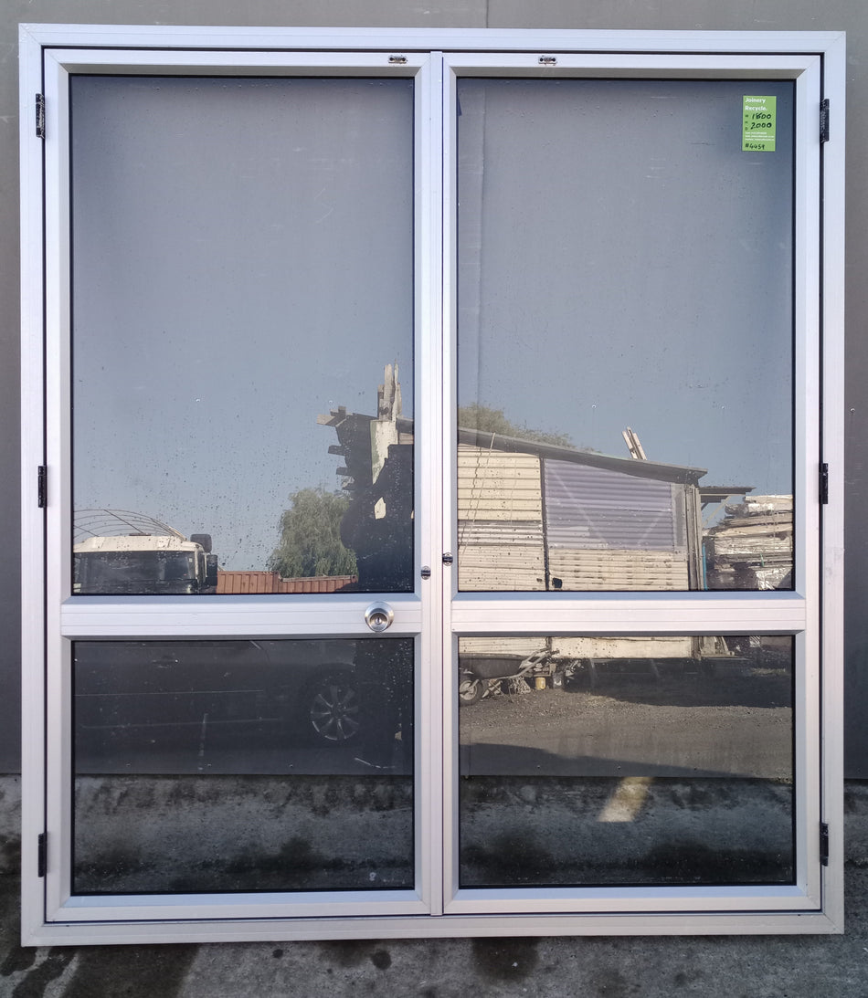 Aluminium French Door  1800 W x 2000 H [#4459 SF] Joinery Recycle