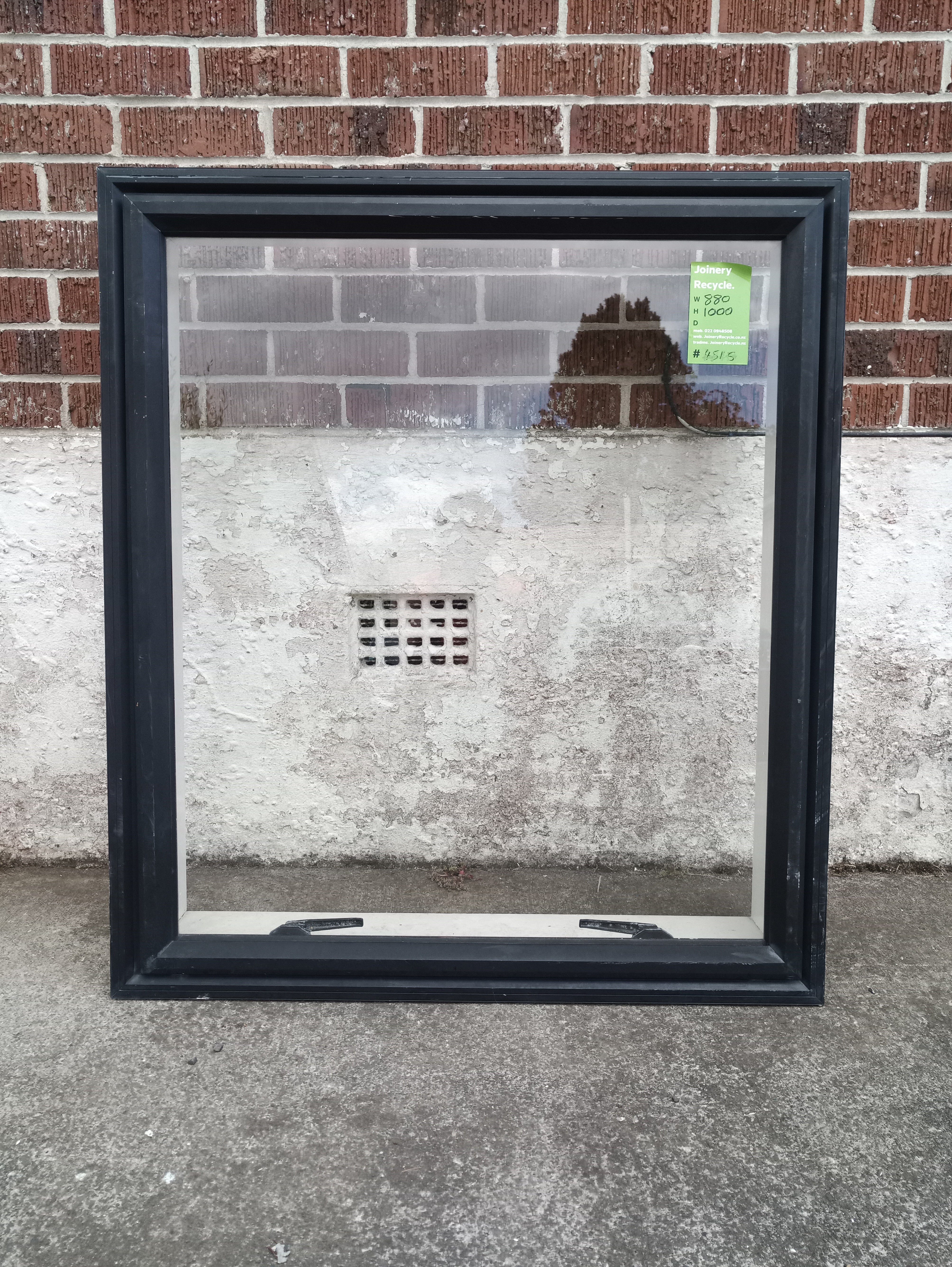 Aluminium Window COLOUR  880 W  x  1000 H  [#4515 MA] Joinery Recycle